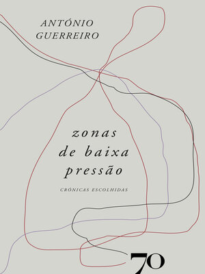 cover image of Zonas de Baixa Pressão--Crónicas Escolhidas